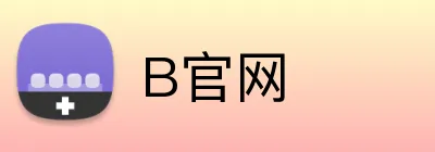 B官网 logo